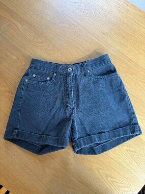 Vintage AT Denim Cuffed Shorts